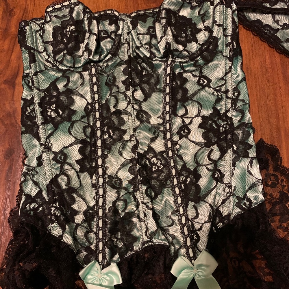 Fredericks of Hollywood Corset and matching panty